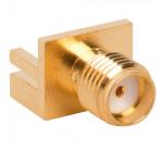 RF Connector SMA PCB End Launch Jack 50 Ohm (Jack, Female) L14.3mm